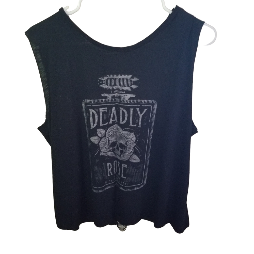 Torrid Deadly Rose tanktop
